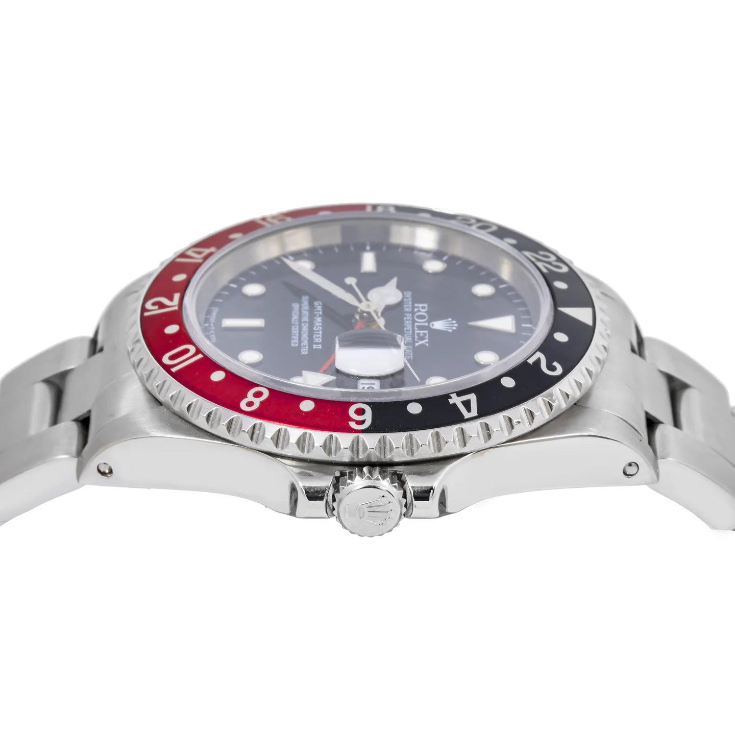 Rolex GMT-Master II 16710 Stainless Steel 40mm – Black Dial, Red/Blue “Pepsi” Bezel, Non-SEL Oyster Bracelet