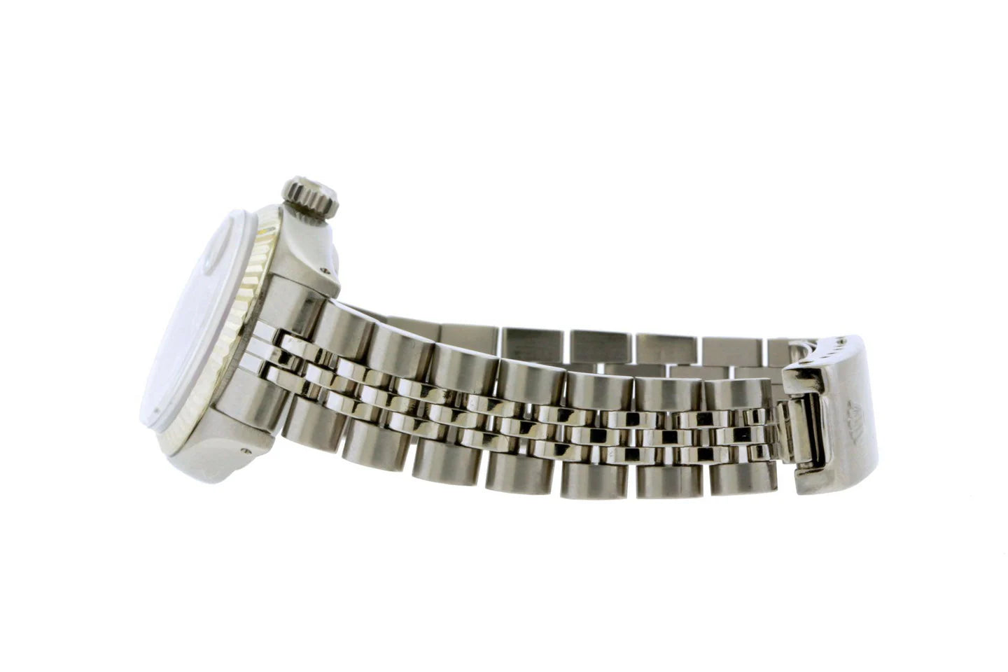 ROLEX DATEJUST 26MM STAINLESS STEEL BRACELET BLUE BLACK DIAL