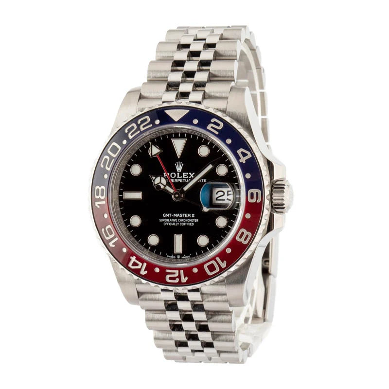 Rolex GMT-Master II “Pepsi” 126710BLRO – Jubilee Bracelet | Complete Set